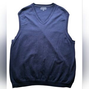 Club Room Men's Navy Sweater Vest XXL